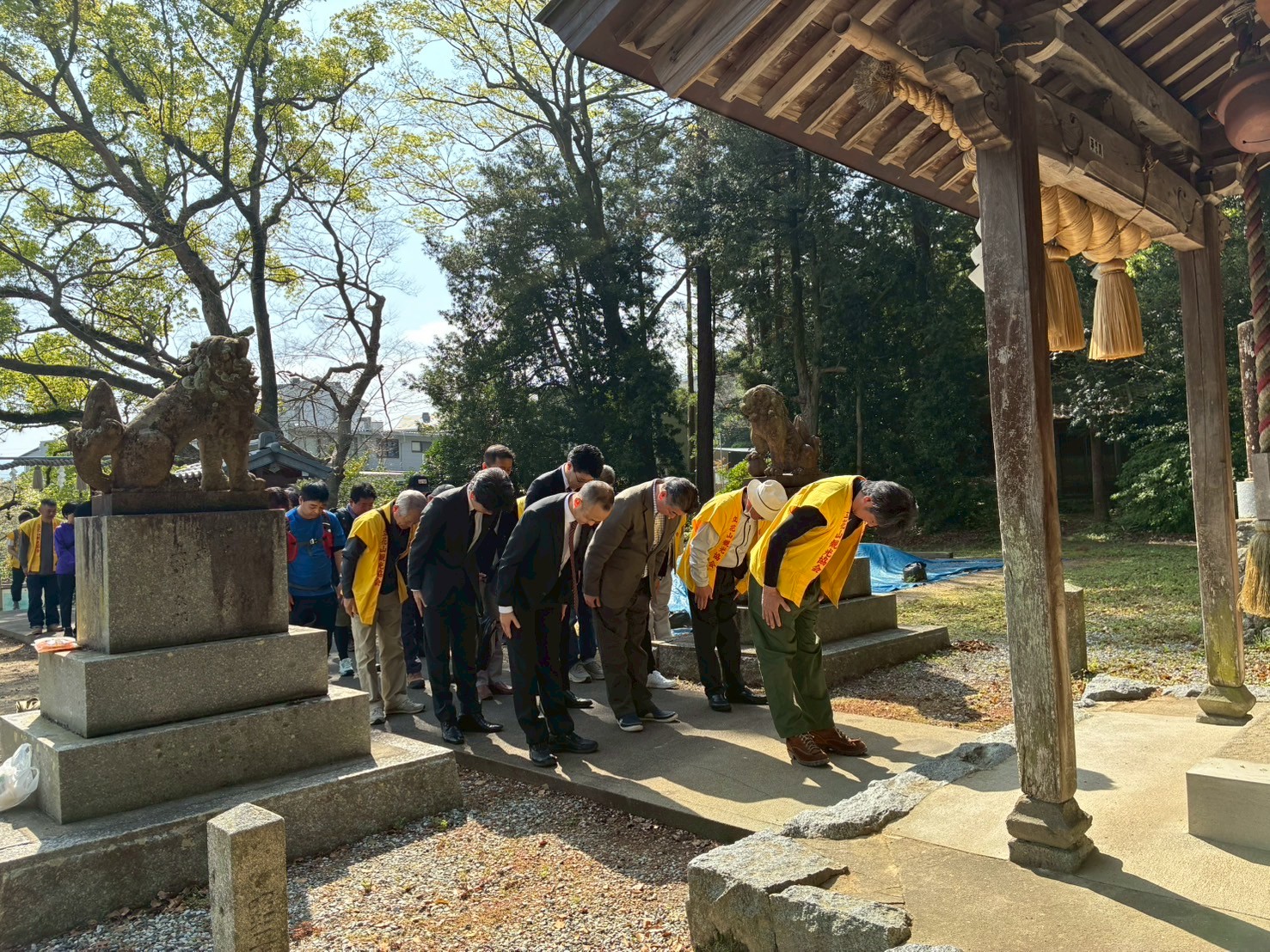 立花山安全祈願2