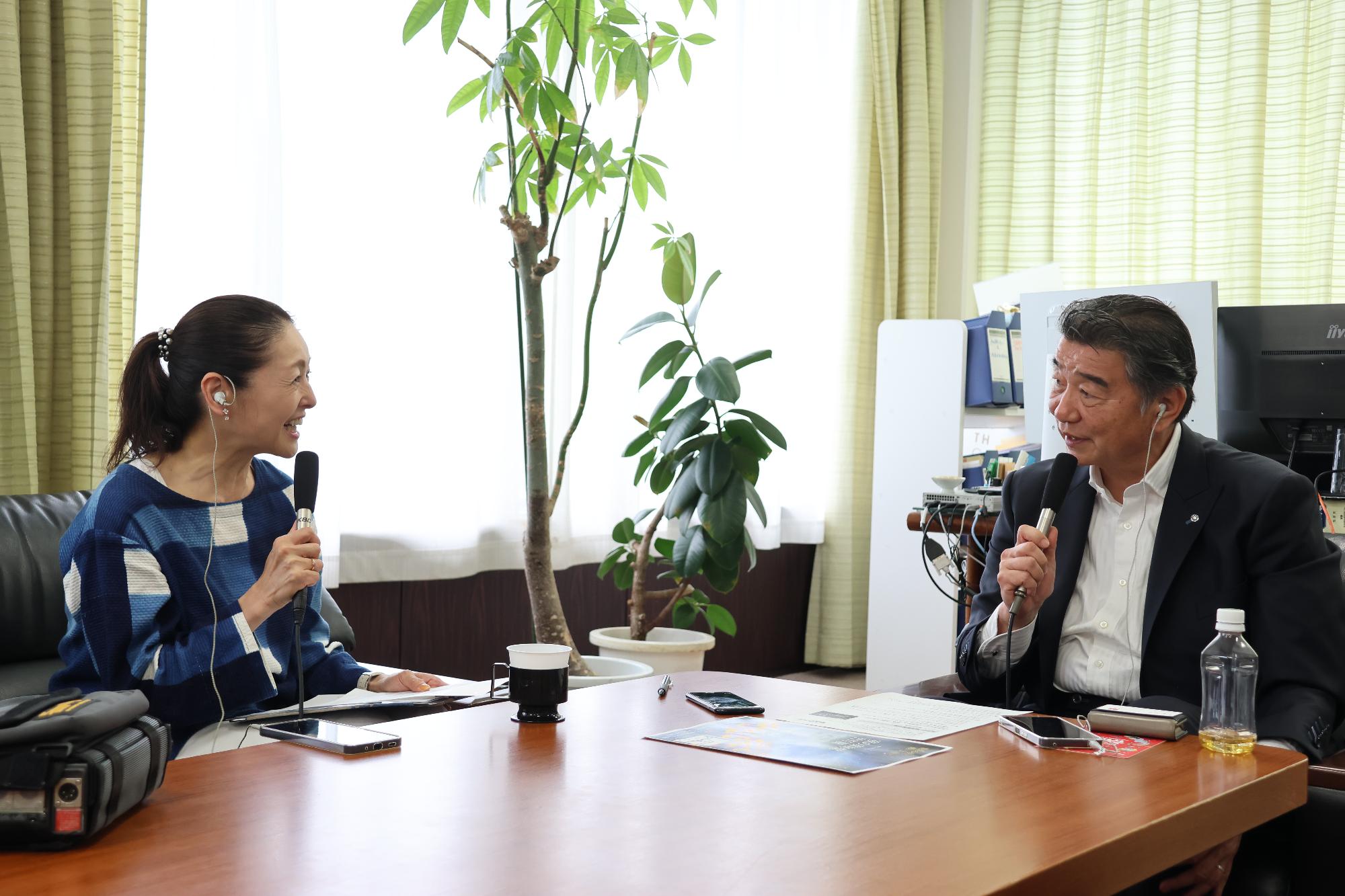 徳永玲子さんとはなす町長