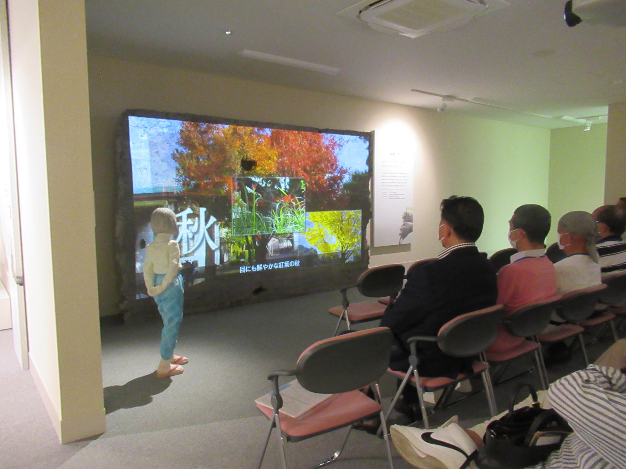 菊池恵楓園歴史資料館での研修の様子