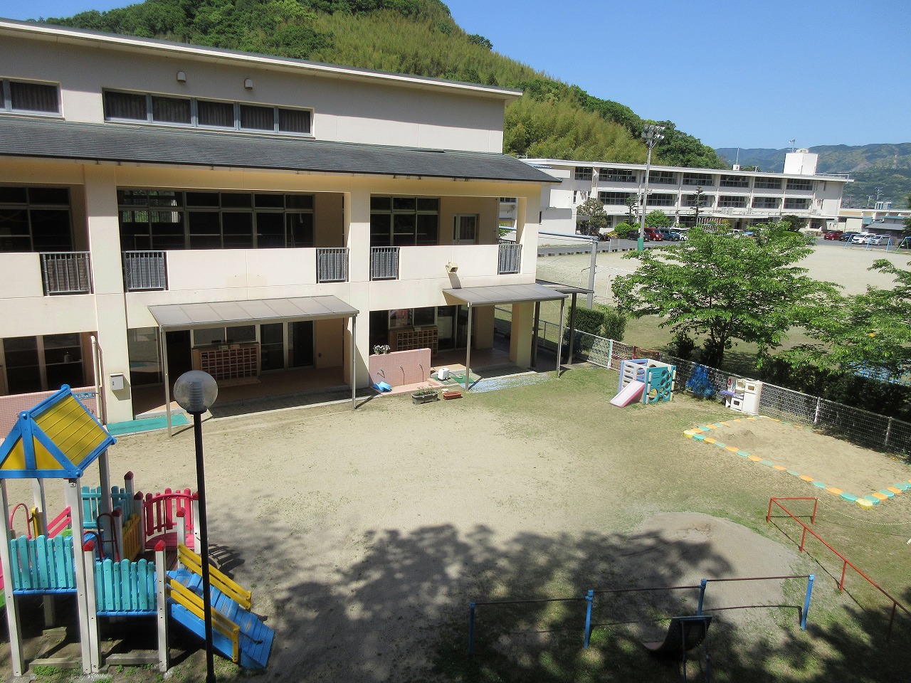 立花幼稚園の園舎の外観