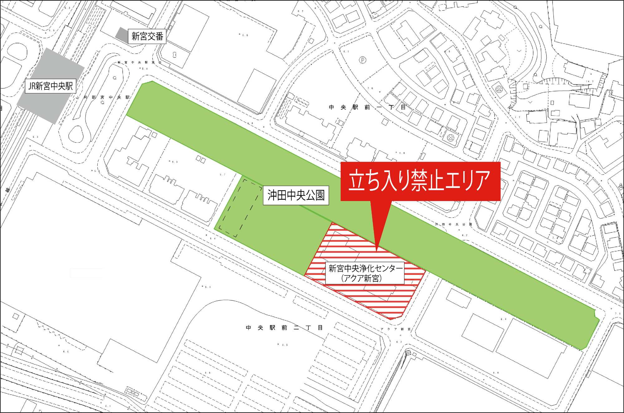 立ち入り禁止エリア