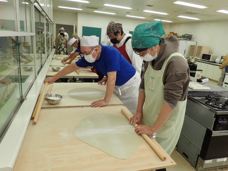 そばうちの様子