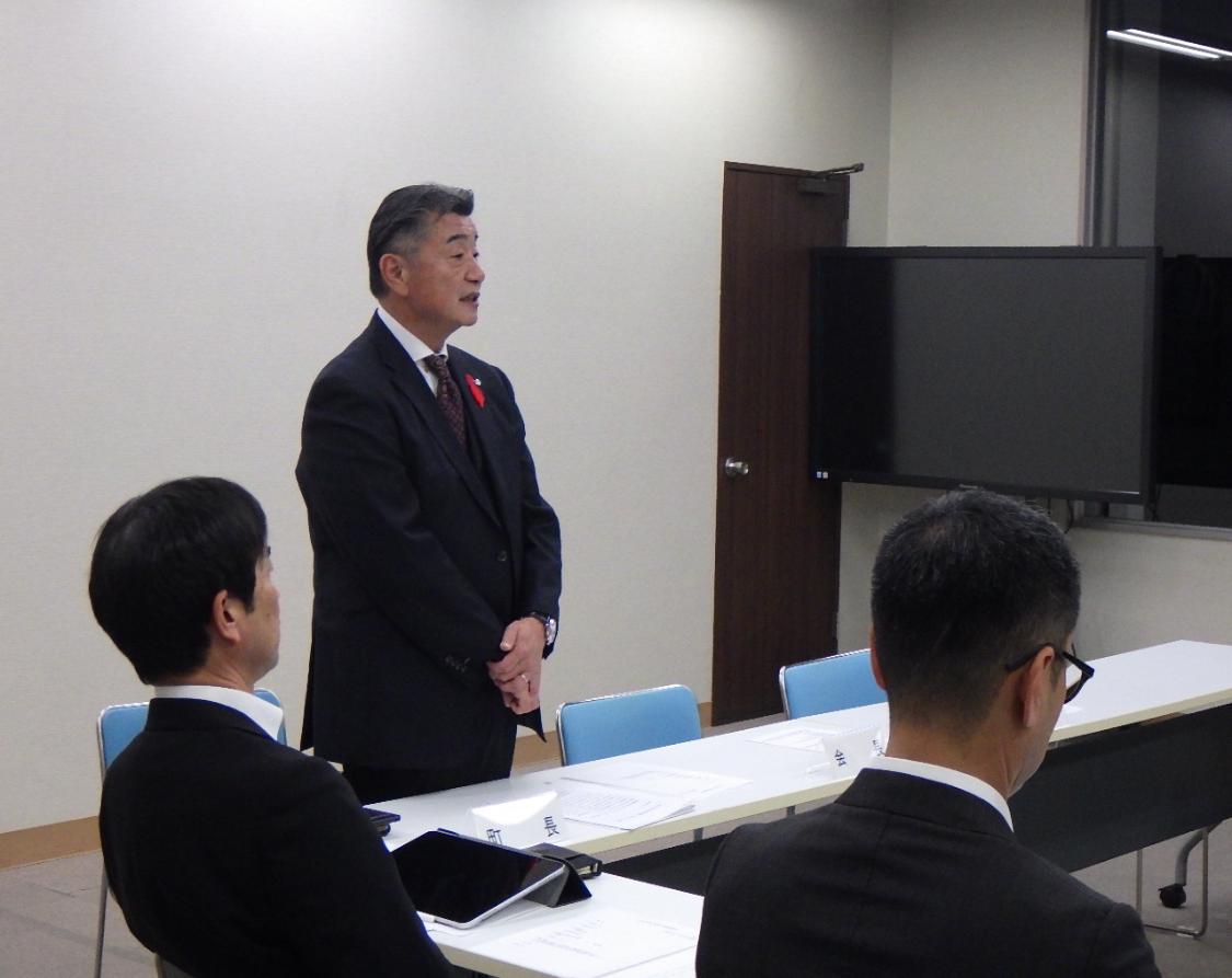町長あいさつ
